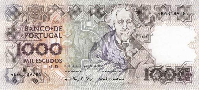1000 Escudos 3.3.1994